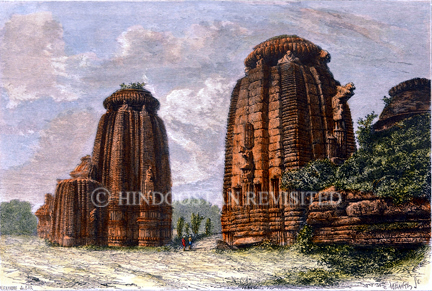 /data/Original Prints/Topography Views, City Views, Landscapes/TEMPLE OF BHOWANESHWUR (BHUBHANESHWAR).jpg